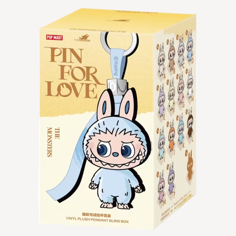 Labubu the Monsters Pin for Love Series (A-M) Single Blind Box