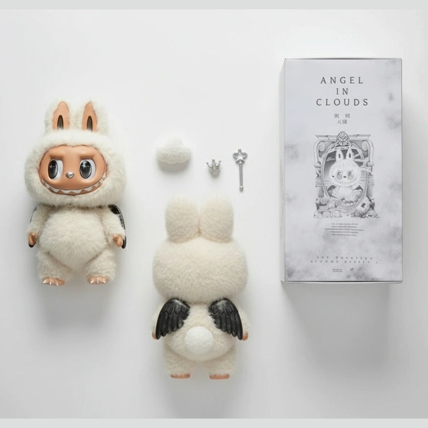 The Monsters Labubu Zimomo Angel in Clouds